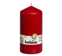 Bolsius 103616180141 Bougie ronde 15x7,8cm rouge, rouge