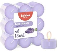Bolsius - 18 Bougies Chauffe-Plat Parfumées - Lavande