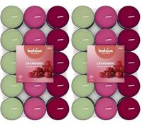 Bolsius - 30 Bougies Chauffe-Plat Parfumées - Mangue - Durée de Combustion de 3.5 Heures - Diamètre 38 mm - Extraits Naturels - Contient de la Cire Végétalienne - Sans Huile de Palme (Lot de 2)