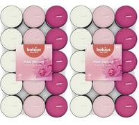 Bolsius - 30 Bougies Chauffe-Plat Parfumées - Orchidée Rose - Durée de Combustion de 3.5 Heures - Diamètre 38 mm - Extraits Naturels - Contient de la Cire Végétalienne - Sans Huile de Palme (Lot de 2)