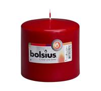 Bolsius Blunt Candle In Cello Wine Red 100/100 mm