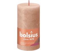 Bolsius Bougie à tête ronde Creamy Caramel Ø68 mm - hauteur 13 cm - Caramel - 60 heures de combustion