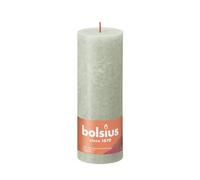 Bolsius Bougie bloc rustique 190/68 Menthe