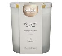 Bolsius - Bougie parfumée avec couvercle - blanc - Botticino Bloom - 75h - Bougie parfumée décorative - À base de cire végétale naturelle - Sans huile de palme