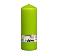Bolsius Bougie pilier Vert citron 20 cm x 7 cm