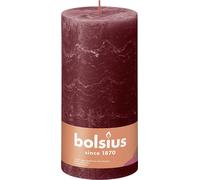 BOLSIUS Bougie rustique 20x10cm rouge velours