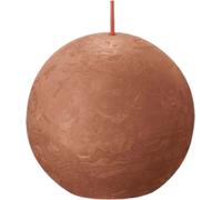 Bolsius - Bougie rustique 'Boule' (Ø7.6cm) - Caramel crémeux