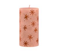 Bolsius Bougie Rustique Imprimé Caramel Crémeux - 13 cm / ø 7 cm