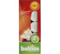 BOLSIUS Bougies Chauffe-Plat de 4 Heures, « Box 10 »