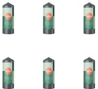 Bolsius - Bougies - Essentials - 150/58 - 1 par paquet - Stormy Grey - Pack avantage - 6 pièces