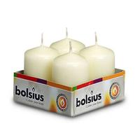 Bolsius Bougies Ivoire 60/40mm 4pcs