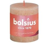 Bolsius Bougies pilier rustiques Shine 4 pcs 80x68 mm Rose brumeux Rose G