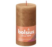 Bolsius Bougies rustiques Shine 4 pcs. 130x68 mm brun-épices