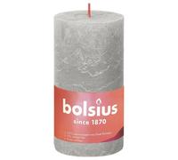Bolsius Bougies rustiques Shine 4 pcs. 130x68 mm Gris sable