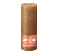 Bolsius Bougies rustiques Shine 4 pcs. 190x68 mm brun épices