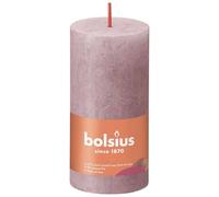 Bolsius Bougies rustiques Shine 8 pcs. 100x50 mm rose cendré