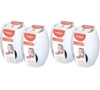 Bolsius - Duftlampe - Ellipse - Weiß - 2 Stk - Aromabrenner - Ø 94 mm - Keramik - Aromalampe für Raumdüfte - Duftlampe für Raumerfrischung (Lot de 2)