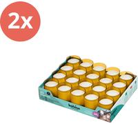 Bolsius - Horeca Relight - Recharge - 64/52 - 20 pièces par paquet - Ambre - Pack avantage - 40 pièces - 2 emballage
