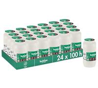 Bolsius - Lot de 24 bougies funéraires - Blanc - Durée de combustion: 4 jours - Bougie funéraire et mémorial
