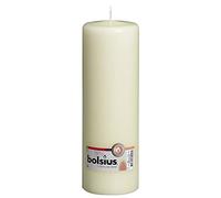 Bolsius Lot de Bougies Pilier Pillar Candle 250 x 80 Ecru