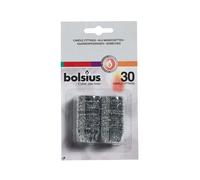 Bolsius Manchettes en aluminium 30 pièces