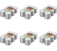 Bolsius - Maxi - Bougies à réchaud - 12 pièces par paquet -BRickpack - Pack d'avantages - 72 pièces - 6 Emballage