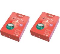 Bolsius - Maxi XL Bougies chauffe-plat - Verre transparent - Blanc - Boîte de 12 bougies chauffe-plat transparentes - Longue durée de combustion de 8 heures - Décoration intérieure - Sans fumée