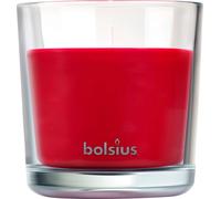 Bolsius - True Scents - Grande Bougie Parfumée en Verre - Grenade - Rouge - Durée de Combustion 40 Heures