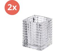 Bolsius Professional - Supports ReLight - Nervures - 6 pièces par paquet - Pack avantage - 12 pièces - 2 emballages