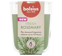 Bolsius - Rosemary - Duftkerze - 4 Stück - Brenndauer von 45 Stunden - 97 x 85 mm -Natürliche Extrakte - Enthält Veganes Wachs - Ohne Palmöl