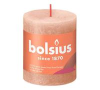 Bolsius Rustik Bougie à tête ronde Caramel crémeux 80/68mm