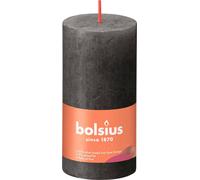 Bolsius Rustik Bougie grise tempête 100/50mm