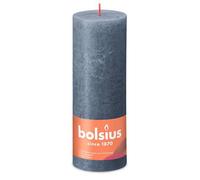 Bolsius Rustik Bougie rond bleu hortensia 190/68mm