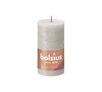 Bolsius Rustik Bougie ronde gris sable 130/68mm
