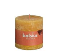 Bolsius Rustik Bougie ronde nid d'abeille jaune 100/100mm