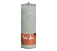 Bolsius Rustik Bougie round vert brumeux 190/68mm