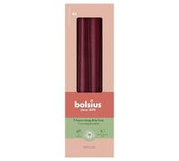 Bolsius - Special Essentials - Bougies Antiques - 24,5cm - Red Metallic- En Boîte - 4 Pièces