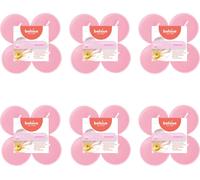 Bolsius - True Scents - Maxi - Bougies à réchaud parfumées - 8 pièces par paquet - Tasse claire - Magnolia - Pack avantage - 48 pièces - 6 Emballage