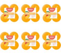 Bolsius - True Scents - Maxi - Bougies parfumées - 8 pièces par paquet - Coupelle transparente - Mangue - paquet économique - 48 pièces - 6 emballages