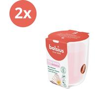 Bolsius - True Scents - Pot de senteur - 80/73 - Magnolia - Pack avantage - 2 pièces