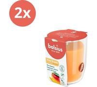Bolsius - True Scents - Pot de senteur - 80/73 - Mangue - Pack avantage - 2 pièces