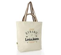 Bolso Mujer - Bolsos Mujer De Marca LOIS - Bolso Mujer Mediano. Bolso Shopper Mujer. Bolsos De Mujer De Lona - Bolso Tote Mujer 601703 Beige