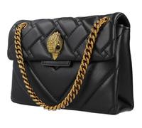 Kurt Geiger London Sac à bandoulière Mini Kensington en cuir matelassé noir