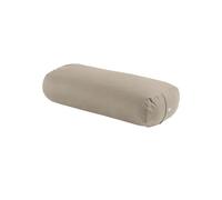 LOTUSCRAFTS Bolster de yoga pour Yin, rouleau housse lavable en coton bio, coussin de yoga avec rembourrage en kapok, rouleau pilates, coussin de medidation