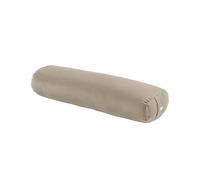 LOTUSCRAFTS Bolster de yoga pour Yin Yoga, rouleau de yoga, housse lavable en coton bio, coussin de avec rembourrage en kapok, rouleau pilates, coussin de medidation