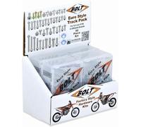 Bolt 2004-6EU Euro Style Track Pack II Lot de 6 présentoirs