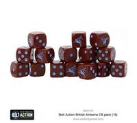 Warlord Games – Dés D6 Bolt Action British Airborne – Lot de 16