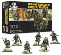 Warlord Games – Miniatures plastique 28 mm – Infanterie allemande (hiver) – Seconde Guerre mondiale