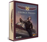 Bolt Action Warlord Games, Blood Red Skies - US Ace Pilot George Preddy set - Wargaming miniatures
