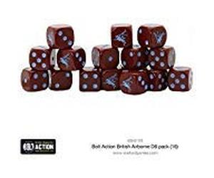 Bolt Action Warlord Games, British Airborne D6 (16) Dice